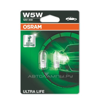 W5W 12V-5W (W2,1x9,5d) (.  ) Ultra Life 2825ULT